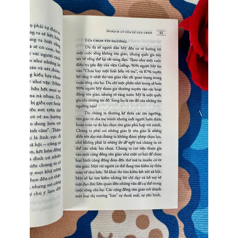 [Sách Tâm Lý Hành Vi] Nghịch Lý Của Sự Lựa Chọn - Barry Schwartz - Tốt 931644