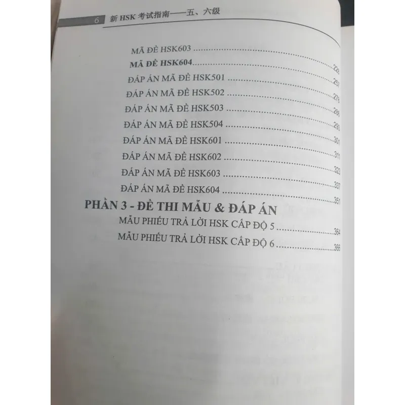 Cẩm nang luyện thi HSK (bản mới) cấp độ 5 & 6 723345