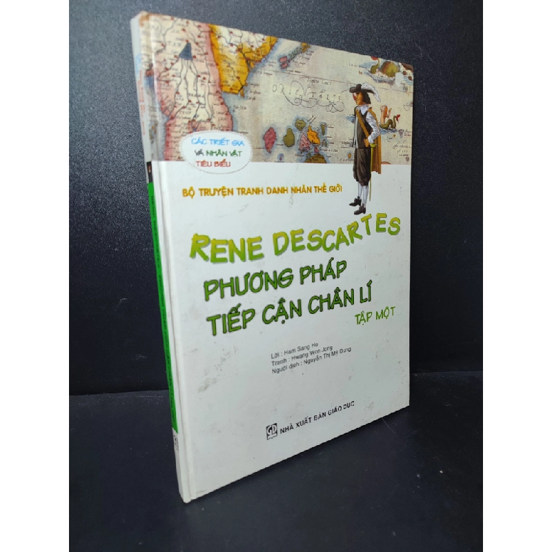 Rene Descartes - phương pháp tiếp cận chân Lý tập 1 bìa cứng mới 80% ẩm HCM2310 341753