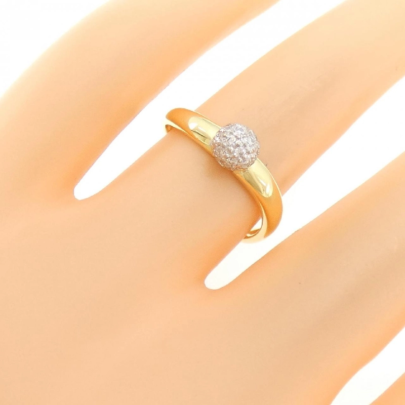 Nhẫn kim cương K18YG/K18WG 0.20CT 669218