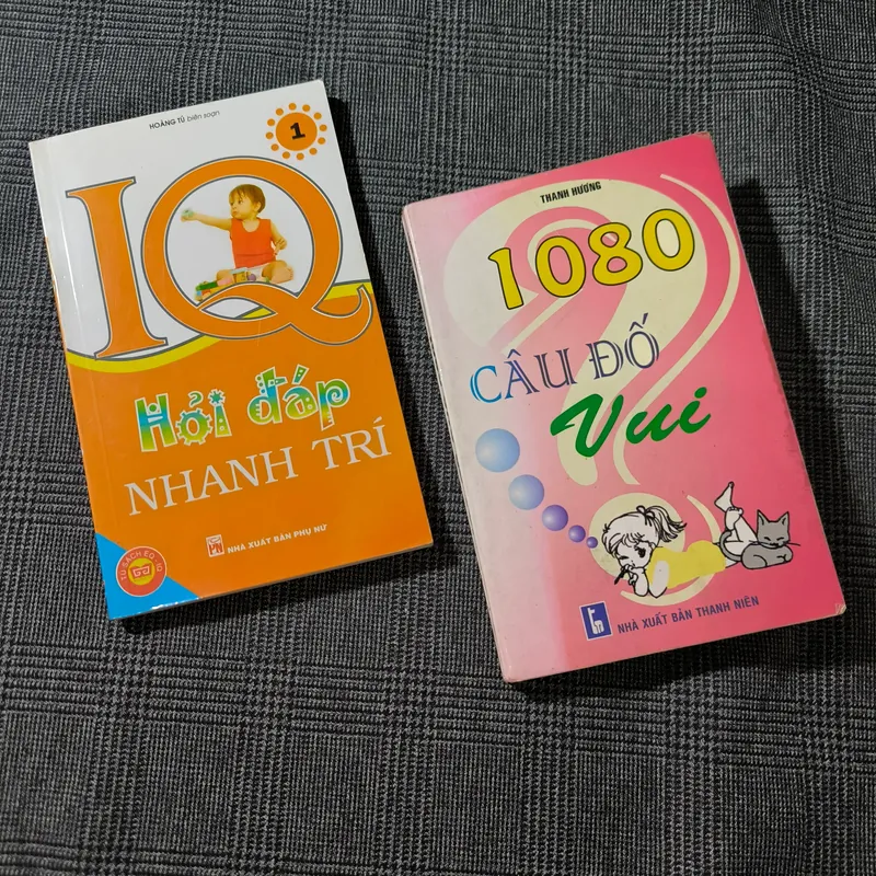 (Combo 2 cuốn) IQ hỏi đáp nhanh trí & 1080 câu đố vui 697752
