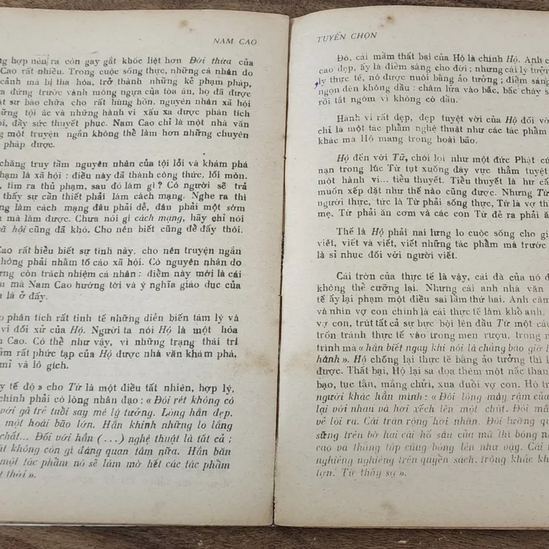 Phê bình bình luận văn học: NAM CAO - VŨ TRỌNG PHỤNG 707429