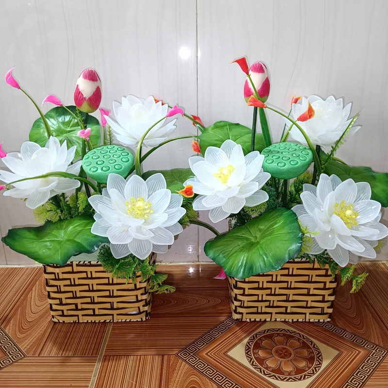 Hoa đá để bàn , phòng khách, bàn làm việc .sản phẩm handmade ,  hàng mới . 442623