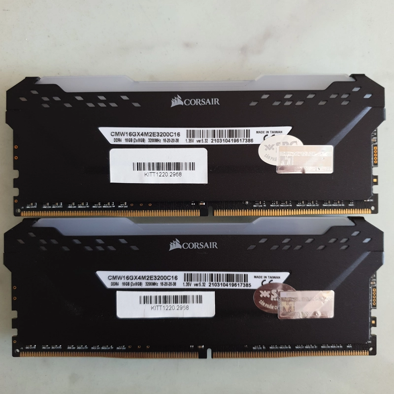 RAM Corsair Vengeance RGB PRO 16GB ( 2×8GB ) DDR4 3200MHz-RGB Cực đẹp. Chính Hãng  529718