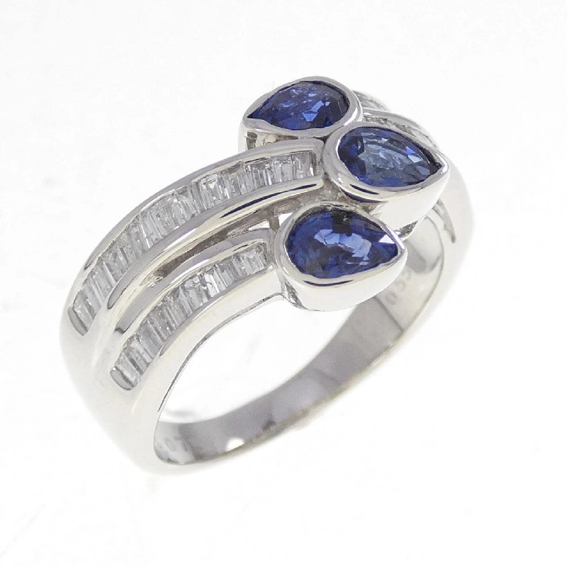Nhẫn Sapphire PT900 0.75CT - Hàng hiệu Chính hãng 853982