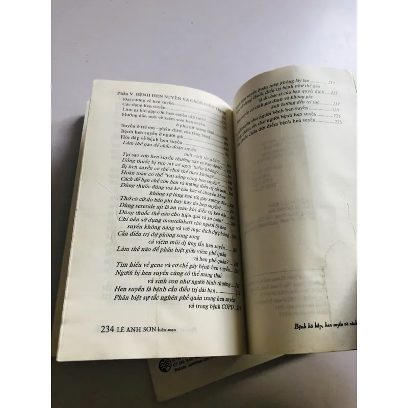 2 CUỐN VỀ BỆNH HÔ HẤP, HEN SUYỄN  594497