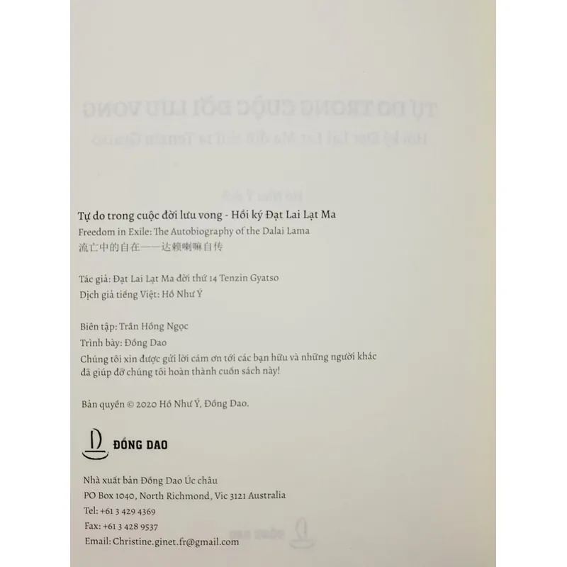 Tự do trong cuộc đời lưu vong 602825