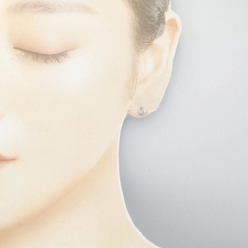PT900 Bông tai kim cương hình trái tim 0.04CT - Hàng hiệu Chính hãng 876703
