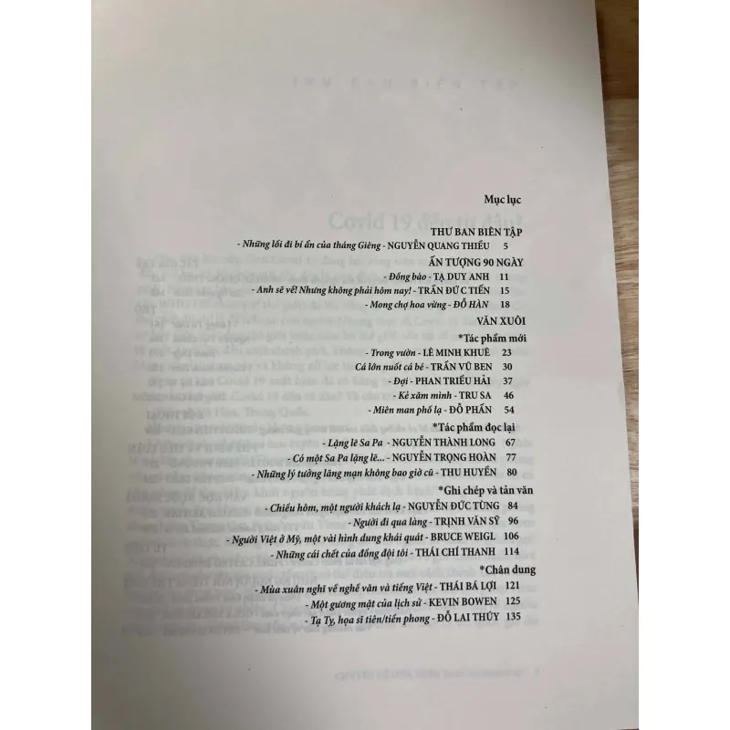 Tạp Chí Viết Và Đọc - Chuyên Đề Mùa Xuân 2020 970522