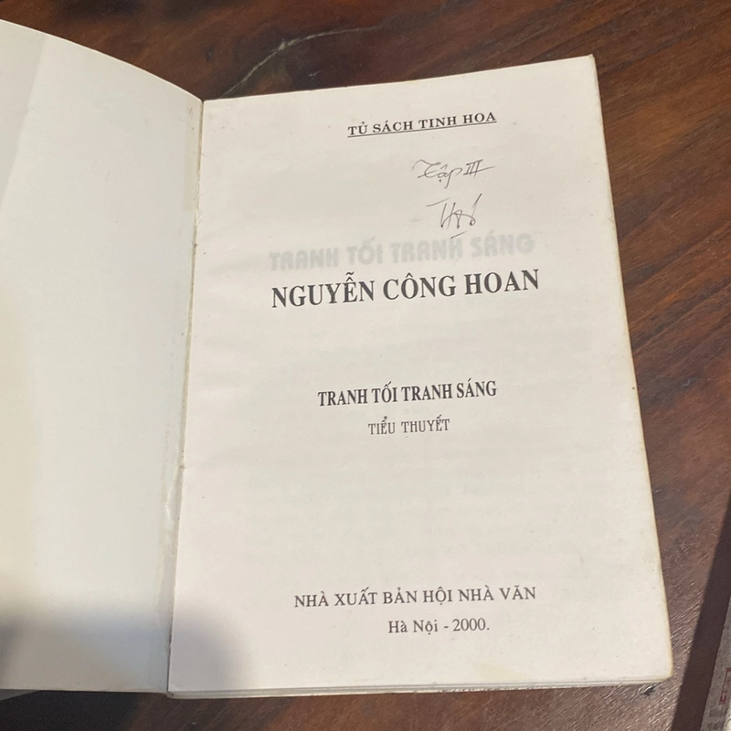 TUYỂN TẬP NGUYỄN CÔNG HOAN, TRỌN BỘ 3 TẬP, XUẤT BẢN NĂM 2000 499796