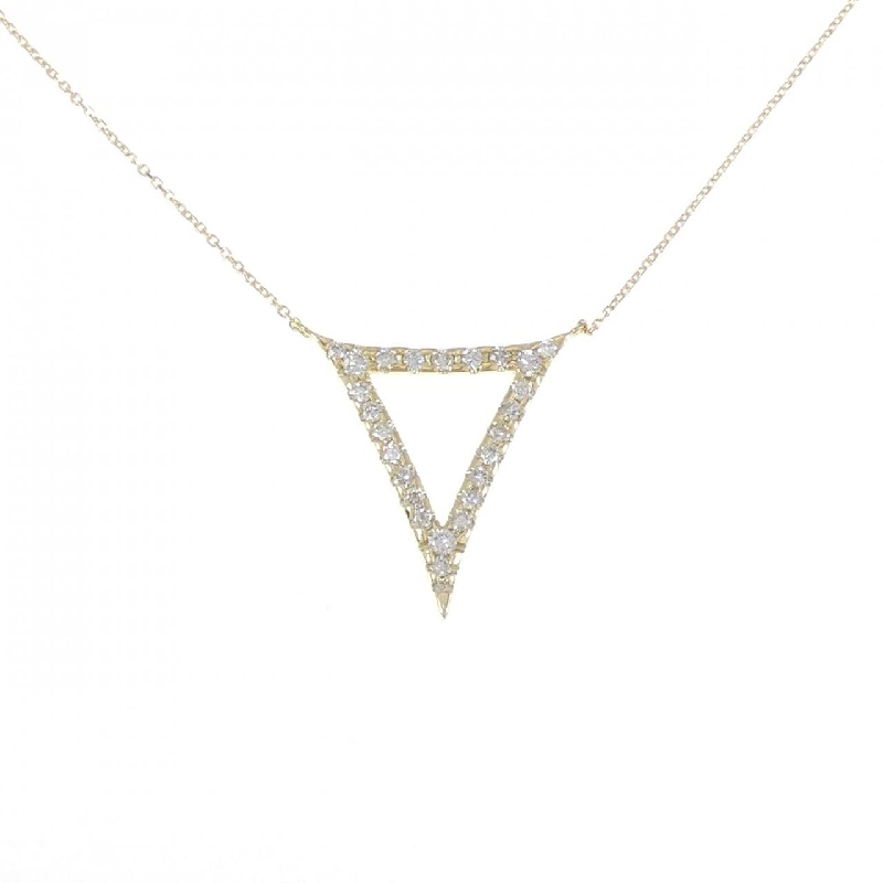 K18YG Dây chuyền kim cương 0.50CT - Hàng hiệu Authentic 860511