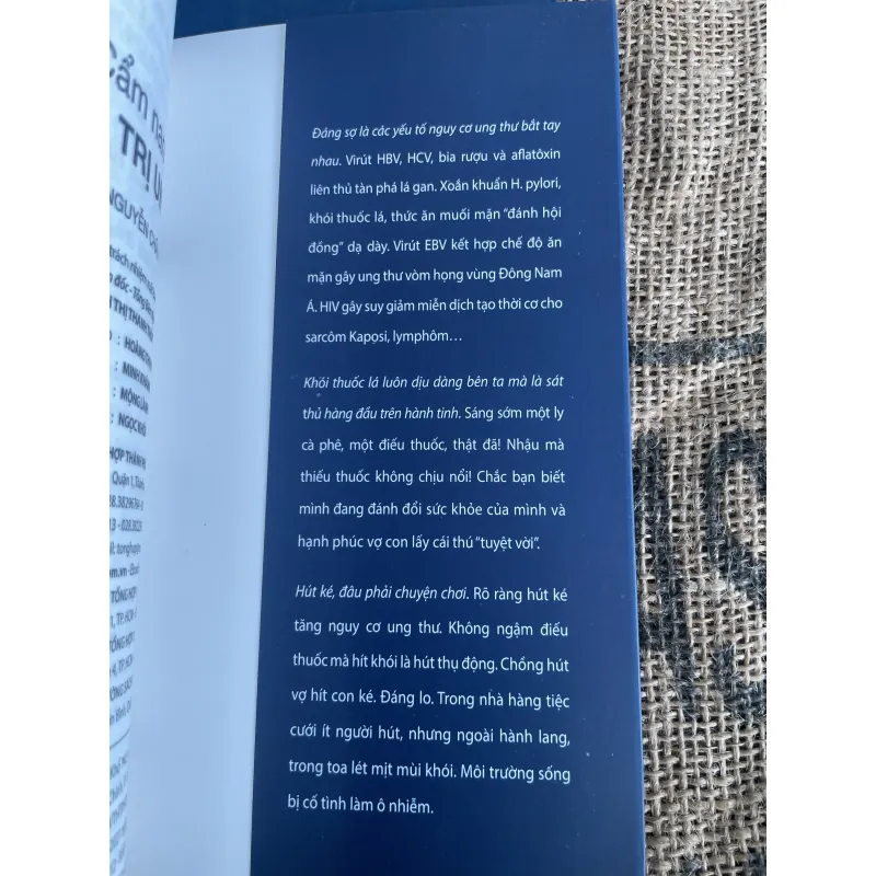 Cẩm nang phòng trị ung thư -Nguyễn Chấn Hùng  1017691