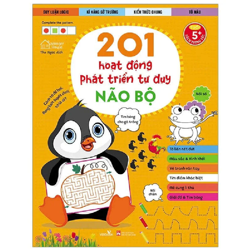 201 Hoạt Động Phát Triển Tư Duy - Não Bộ - Wonder House 453802