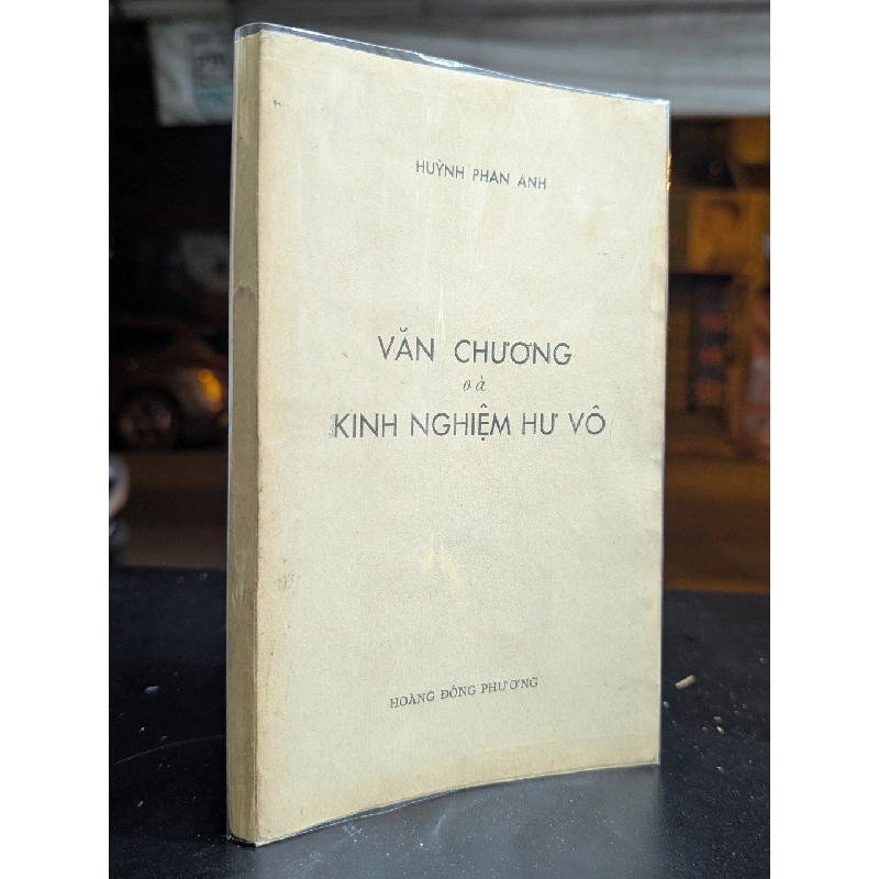 Văn chương và kinh nghiệm hư vô - Huỳnh Phan Anh 384329