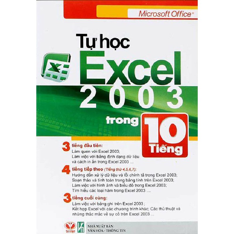 Tự Học Excel 2003 Trong 10 Tiếng 8164