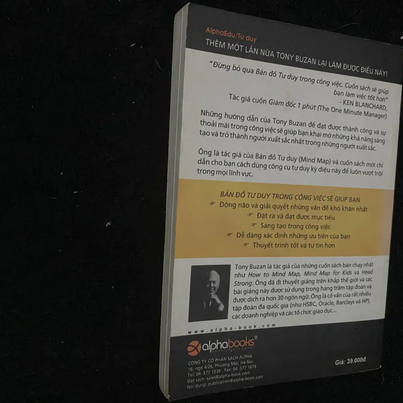 BẢN ĐỒ TƯ DUY TRONG CÔNG VIỆC- TONY BUZAN 1029097