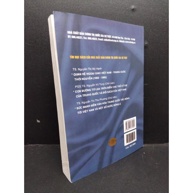 Người Hoa Việt Nam và Đông Nam Á Hình ảnh hôm qua và vị thế hôm nay mới 90% bẩn nhẹ 2018 HCM1906 Châu Thị Hải SÁCH GIÁO TRÌNH, CHUYÊN MÔN 915702
