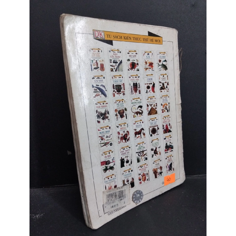 Tủ sách kiến thức thế hệ mới cá mới 70% ố rách gáy ẩm 2007 HCM1001 Steve Perker KHOA HỌC ĐỜI SỐNG 918418