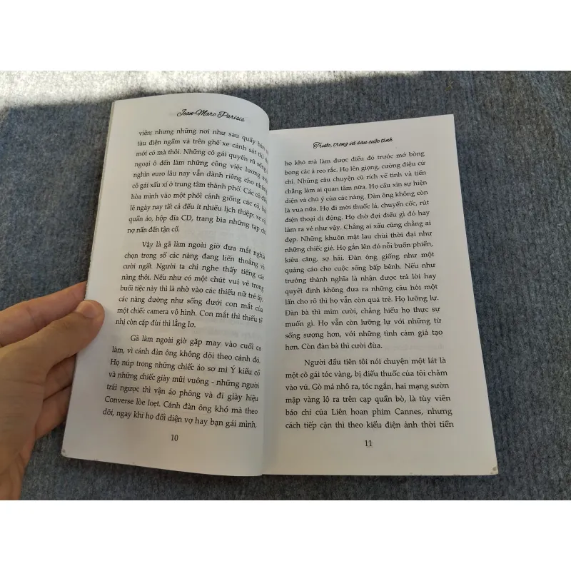 TRƯỚC, TRONG VÀ SAU CUỘC TÌNH - JEAN - MARC PARISIS 574349