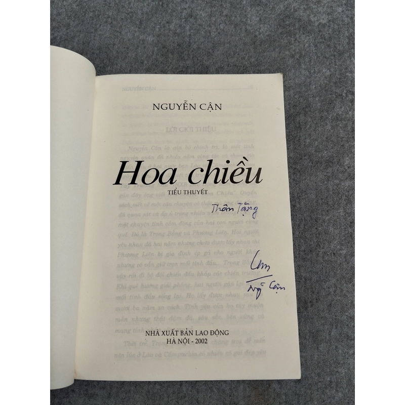 HOA CHIỀU - NGUYỄN CẬN 538103