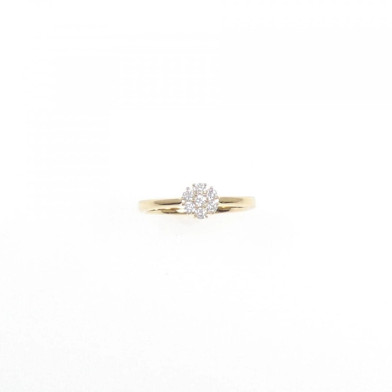 Nhẫn kim cương hoa K18YG 0.15CT - Hàng hiệu Authentic 860247