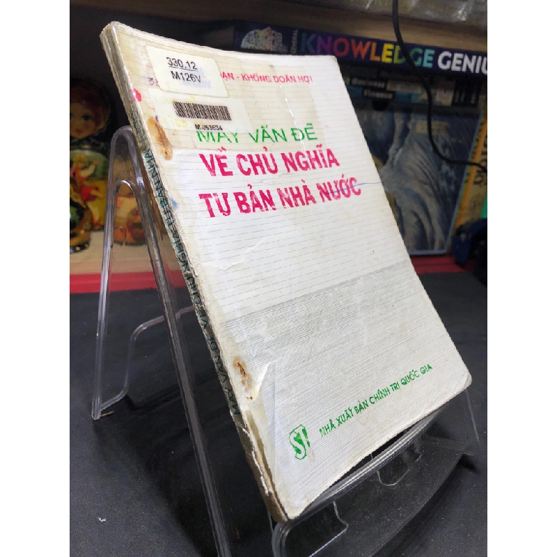Mấy vấn đề về chủ nghĩa Tư Bản nhà nước mới 70% ố vàng rách gáy có dấu mộc và viết nhẹ trang đầu 1993 Vũ Hữu Ngoan - Khổng Doãn Hợi HPB0906 SÁCH LỊCH SỬ - CHÍNH TRỊ - TRIẾT HỌC 459351