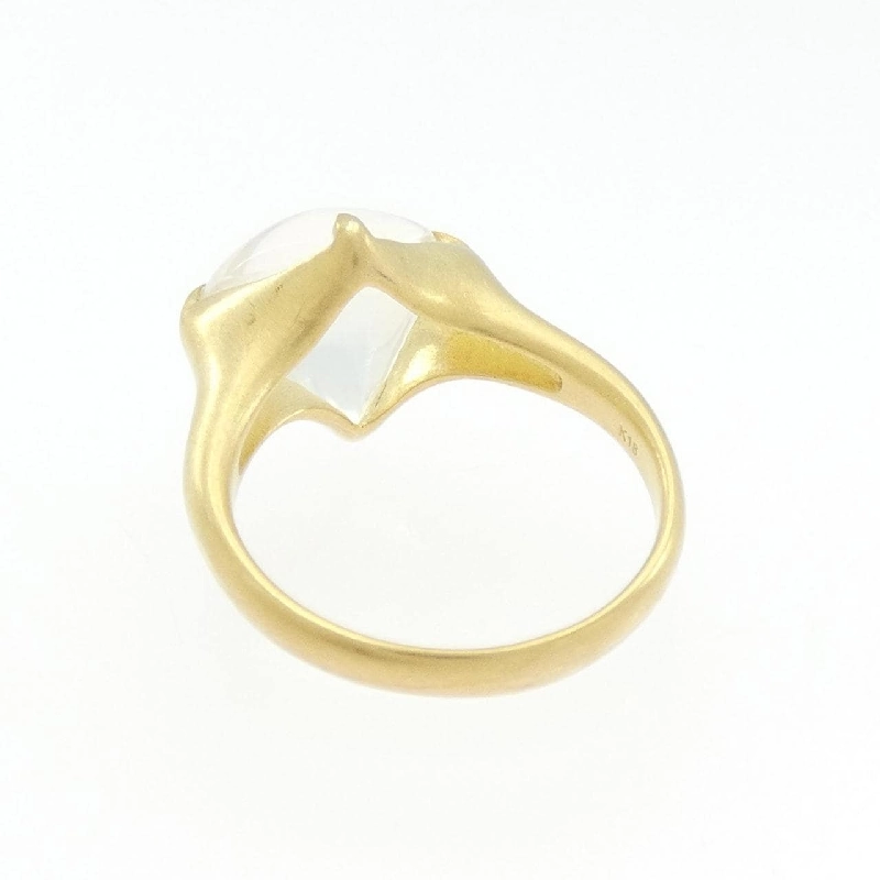 K18YG Nhẫn Đá Mặt Trăng - Hàng hiệu Chính hãng 852777