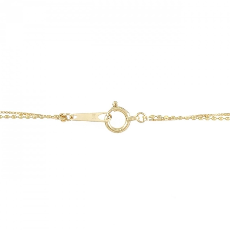 K18YG Dây chuyền kim cương chéo 0.1CT - Hàng hiệu Chính hãng 861321