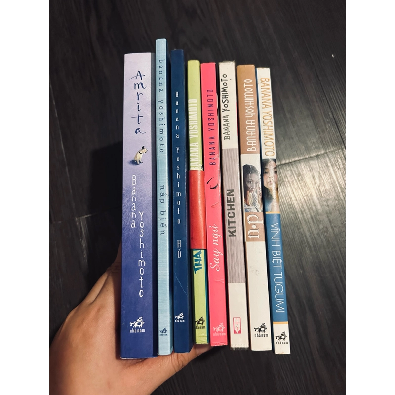 Trọn bộ 8 cuốn Banana Yoshimoto (sách đẹp) 446221