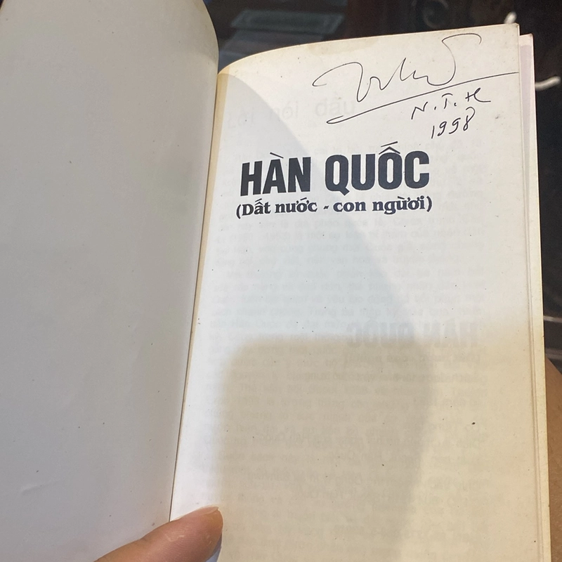 HÀN QUỐC (ĐẤT NƯỚC - CON NGƯỜI), XUẤT BẢN NĂM 1993 499791