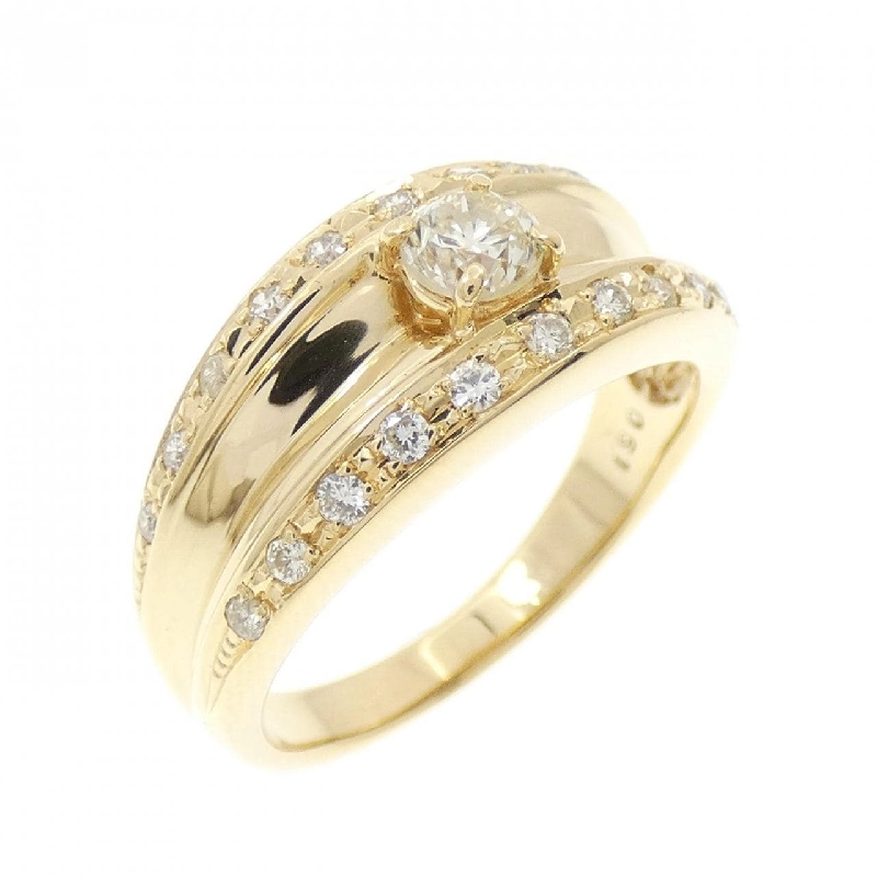 Nhẫn kim cương K18YG 0.51CT - Hàng hiệu Authentic 854620