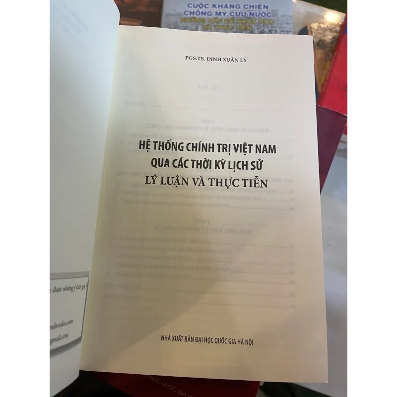 HỆ THỐNG CHÍNH TRỊ VIỆT NAM QUA CÁC THỜI KỲ LỊCH SỬ - ĐINH XUÂN LÝ  1032235