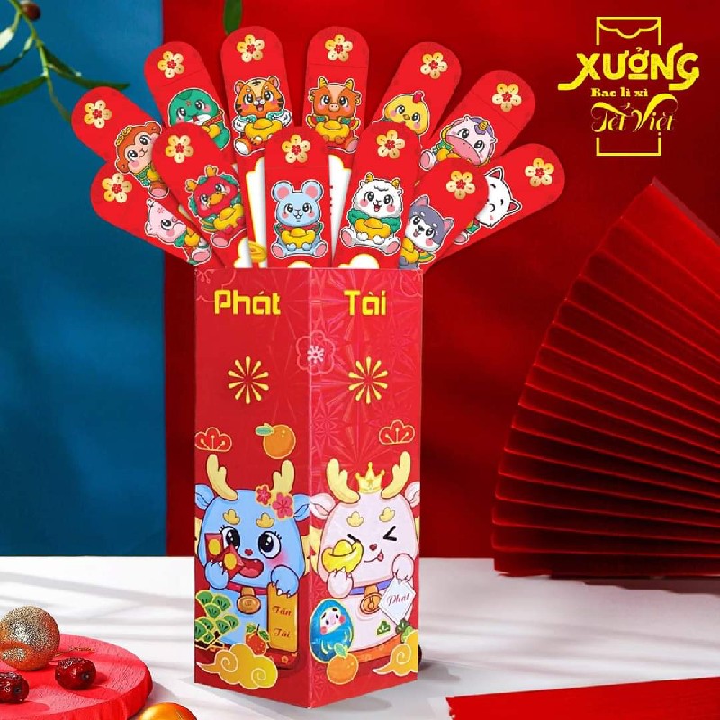 Lì xì gieo quẻ 12 con giáp  19697