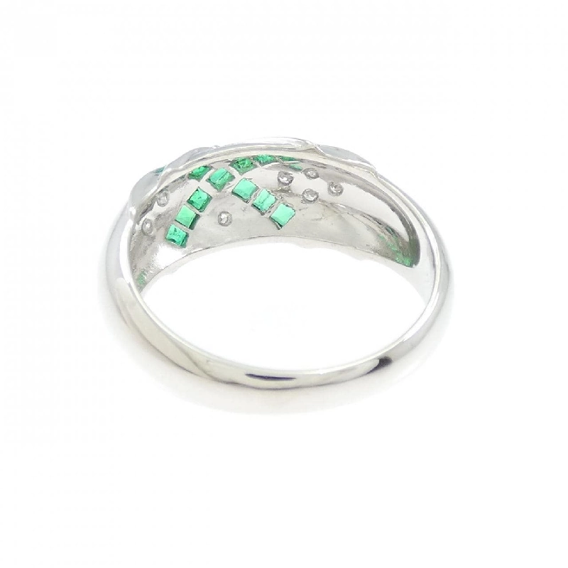Nhẫn Emerald PT900 0.25CT - Hàng hiệu Chính hãng 850880