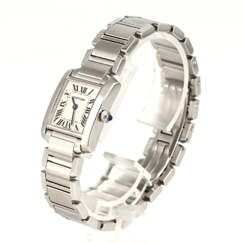 Cartier Tank Française SM W51008Q3 SS Quartz - Hàng hiệu Chính hãng 876357