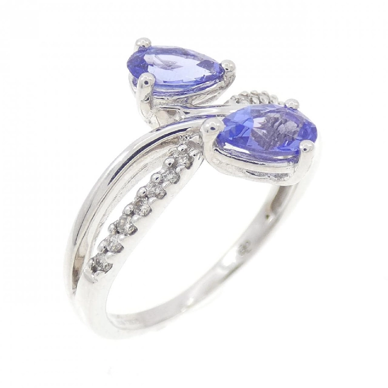 Nhẫn Tanzanite K10WG 0.75CT 672335