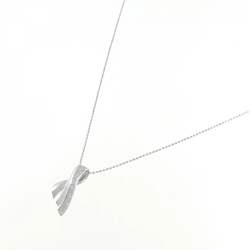 K18WG Dây chuyền kim cương 0.03CT - Hàng hiệu Chính hãng 863578