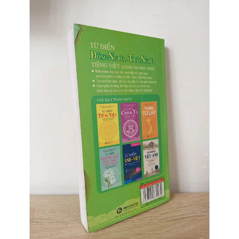 [Phiên Chợ Sách Cũ] Từ Điển Đồng Nghĩa - Trái Nghĩa Tiếng Việt (Dành Cho Học Sinh) (2016) - Ts. Mai Bình, Ngọc Lam S2107 508748