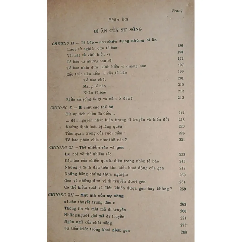 BÍ ẨN CỦA SỰ SỐNG - NGÔ TUẤN KỲ VÀ HOÀNG CHƯƠNG 762343