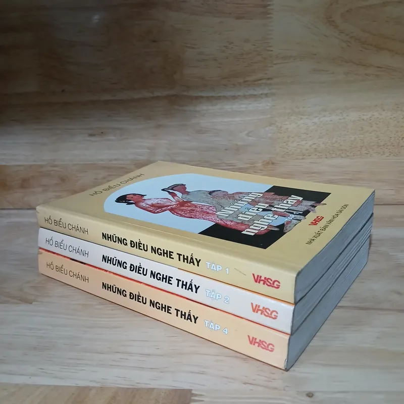 Những Điều Nghe Thấy (Tập 1, 2, 4) - Hồ Biểu Chánh 591604