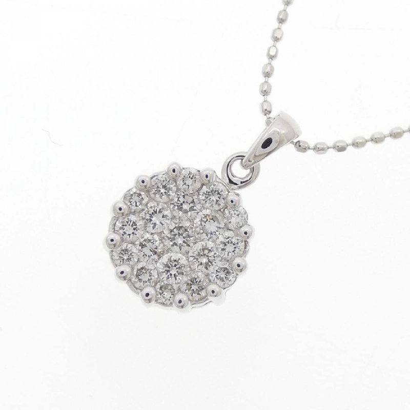 Dây chuyền kim cương K18WG 0.50CT - Hàng hiệu Chính hãng 859410