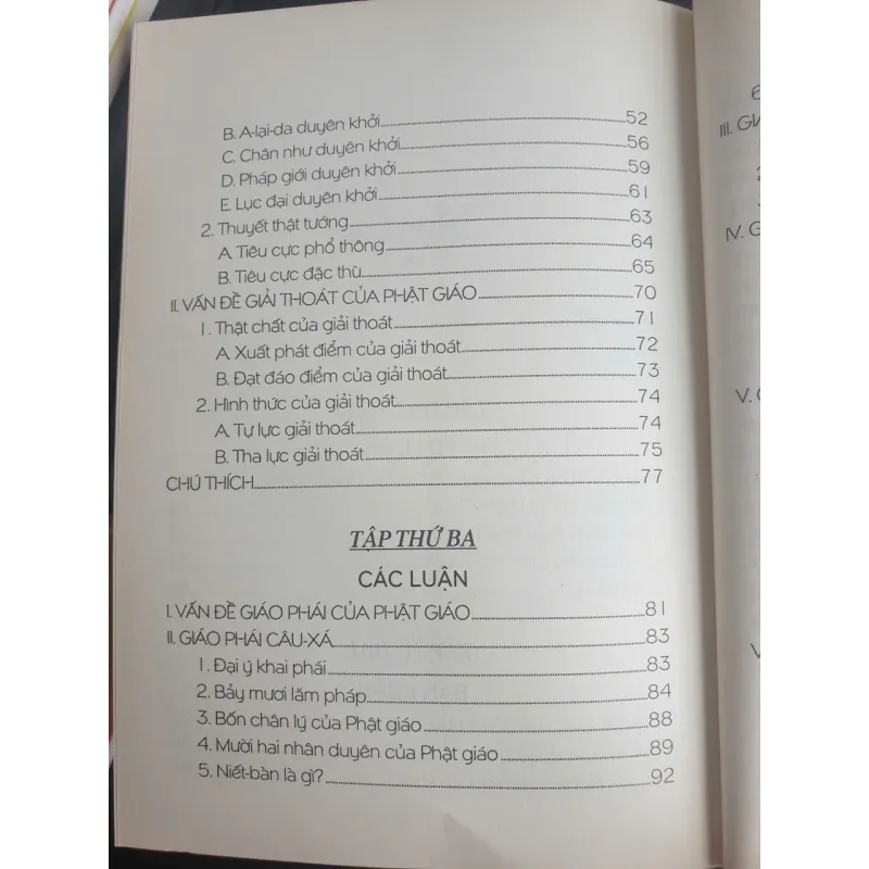 Đại Cương Triết Học Phật Giáo 747631