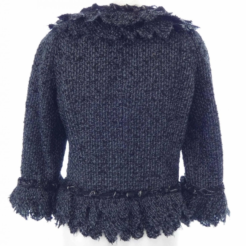 CHANEL P28902V18105 06A Áo khoác không cổ - Hàng hiệu Chính hãng 822134