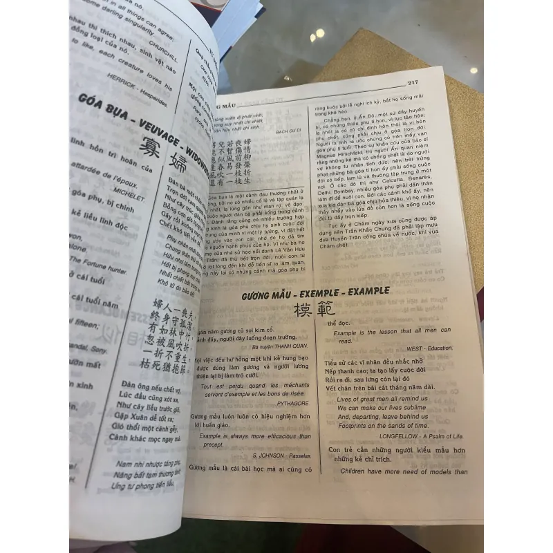 TỪ ĐIỂN DANH NGÔN ĐÔNG TÂY - THANH VÂN, NGUYỄN DUY NHƯỜNG  1027481