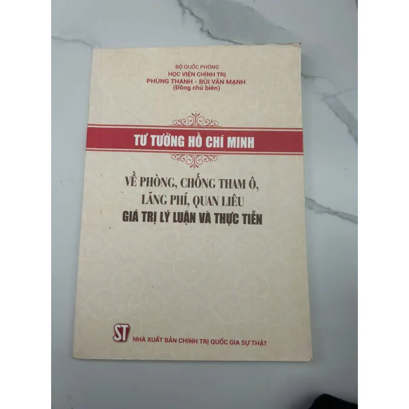 Tư tưởng Hồ Chí Minh về phòng, chống tham ô, lãng phí... 653762