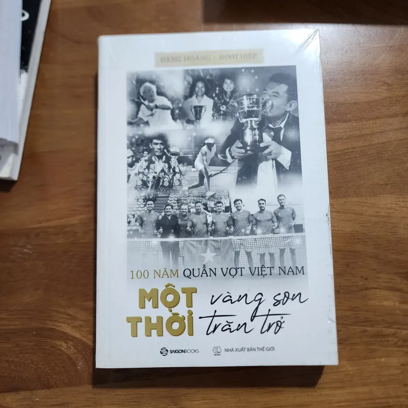 100 năm quần vợt Việt nam một thời vàng son trăn trở | bộ 2 cuốn  927385
