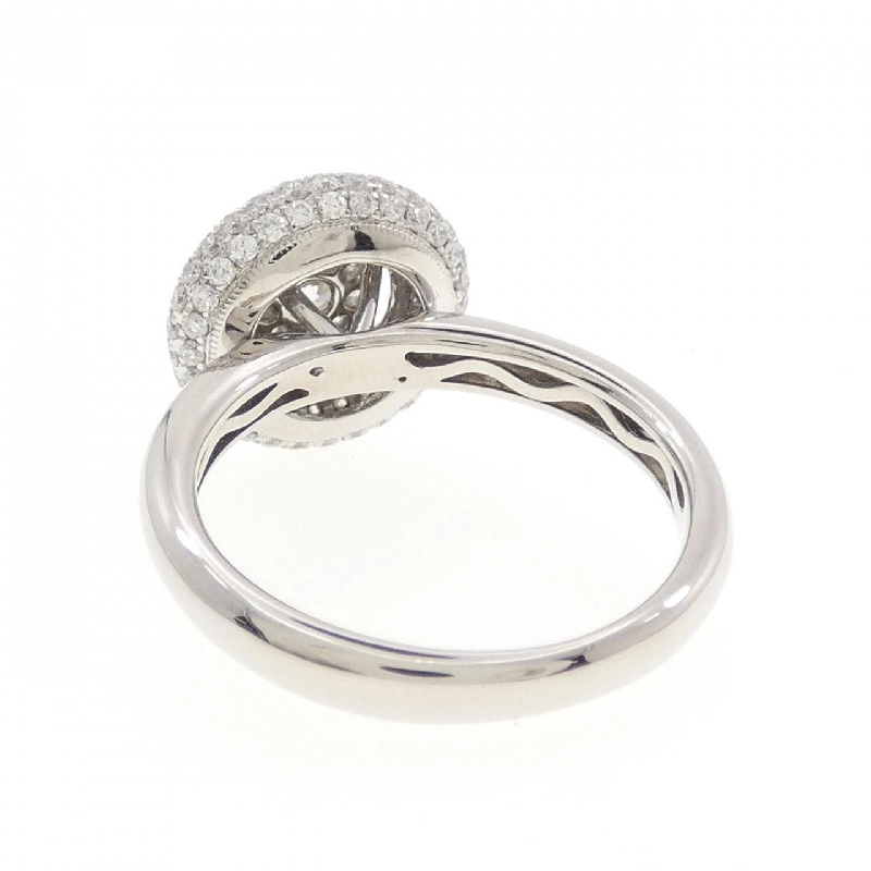 Nhẫn kim cương K18WG 0.84CT 670381