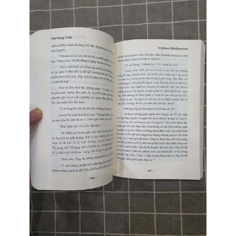 Vệt sóng tràn Fitzsimmons TSTK0607 mới 90% SÁCH VĂN HỌC 351751