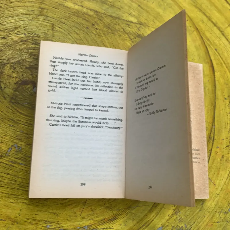 THE DEER LEAP - MARTHA GRIMES 762233