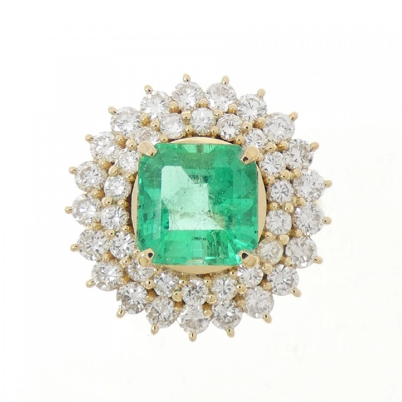 Nhẫn Emerald K18YG 2.57CT - Hàng hiệu Chính hãng 851810